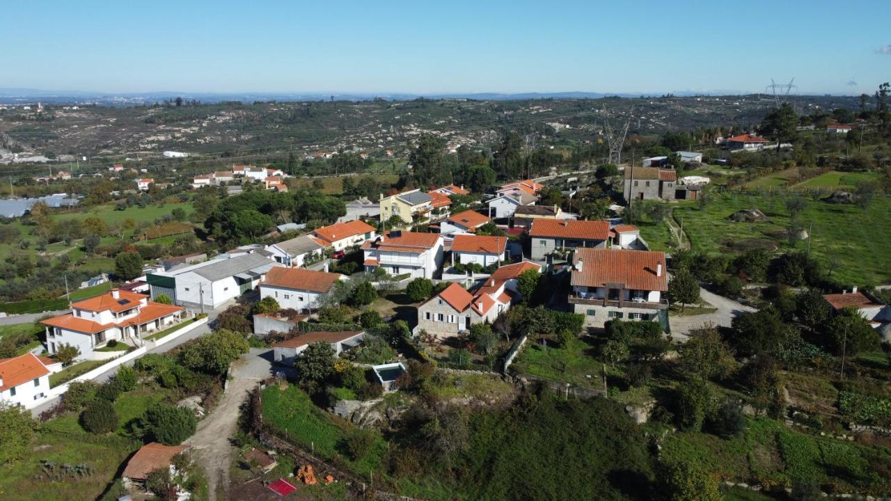 Гостевой дом Casa Do Viso Оливейра-ду-Ошпитал Экстерьер фото
